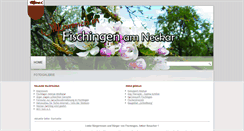 Desktop Screenshot of fischingen-am-neckar.de